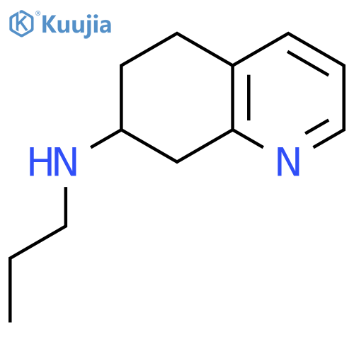 7-Quinolinamine, 5,6,7,8-tetrahydro-N-propyl- structure