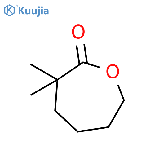 3,3-dimethyloxepan-2-one structure