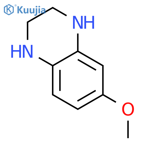 6-Methoxy-1,2,3,4-tetrahydroquinoxaline structure