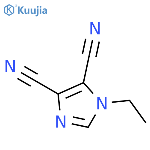 1-Ethyl-1H-imidazole-4,5-dicarbonitrile structure