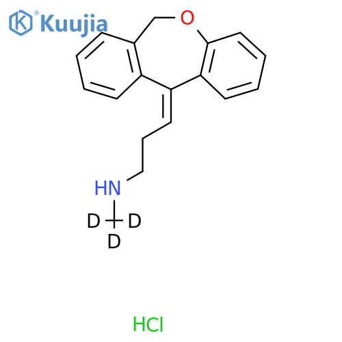 Nordoxepin-d structure