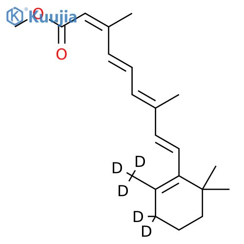 13-cis Retinoic Acid-d5 Methyl Ester structure