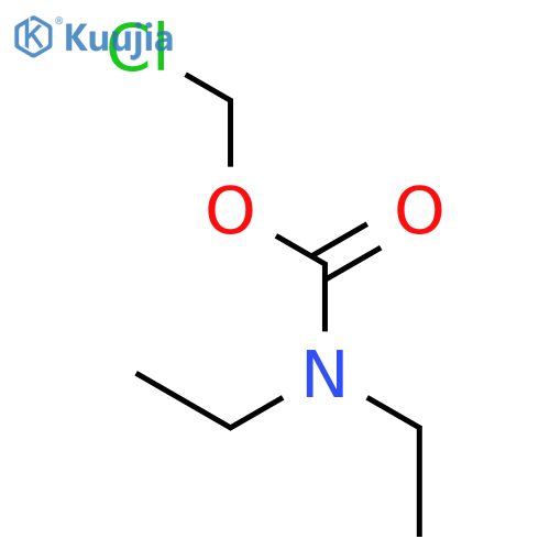 Chloromethyl Diethylcarbamate structure