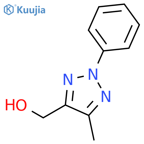 (5-Methyl-2-phenyl-2H-1,2,3-triazol-4-yl)methanol structure