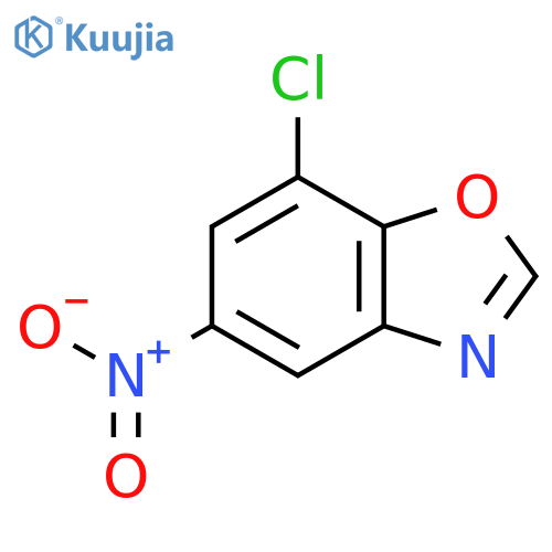 7-Chloro-5-nitro-benzooxazole structure