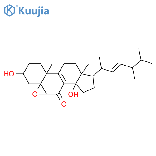 5,6-Epoxyergosta-8,22-diene-3,7,14-triol; (3β,5α,6α,7β,14α,22E,24R)-form, 7-Ketone structure