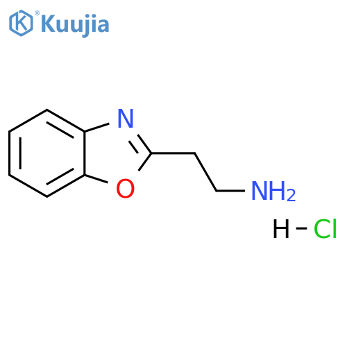 [2-(1,3-benzoxazol-2-yl)ethyl]amine hydrochloride structure
