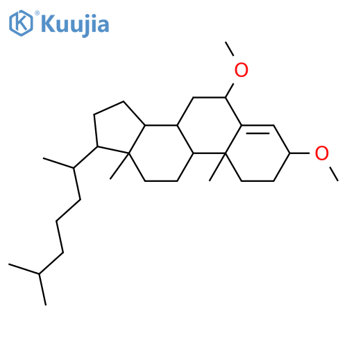 Cholest-4-ene-3,6-diol; (3β,6β)-form, Di-Me ether structure