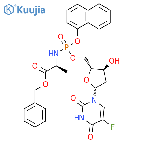 Fosifloxuridine nafalbenamide structure