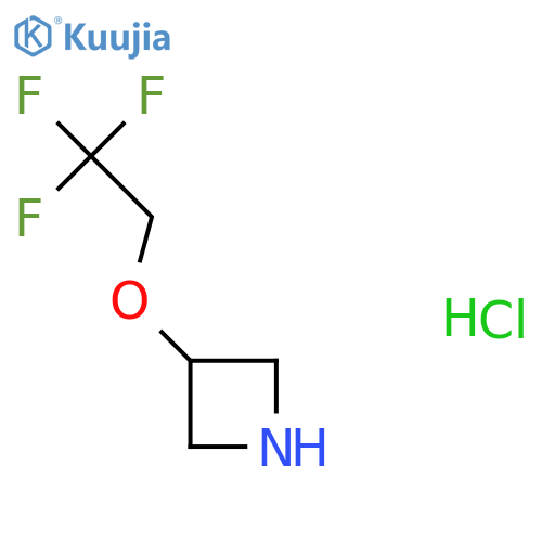 3-(2,2,2-Trifluoroethoxy)azetidine hydrochloride structure