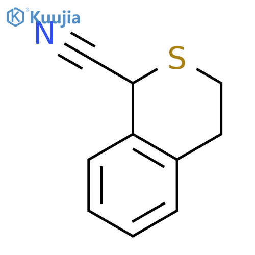 3,4-dihydro-1H-2-benzothiopyran-1-carbonitrile structure