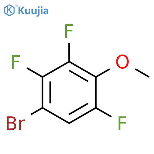 Benzene, 1-bromo-2,3,5-trifluoro-4-methoxy- structure