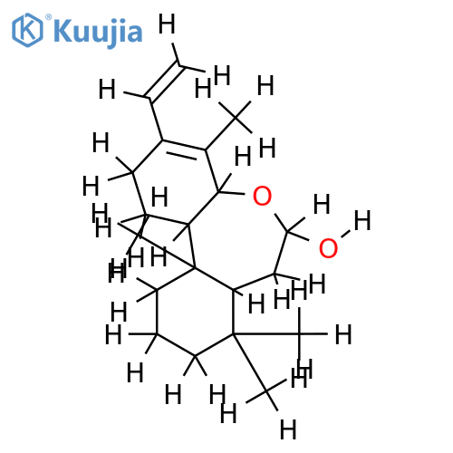 (5S,7R,8R,9R,10S)-(-)-7,8-seco-7,8-oxacassa-13,15-dien-7-ol structure