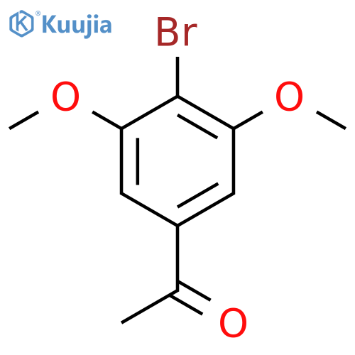 1-(4-bromo-3,5-dimethoxyphenyl)ethan-1-one structure