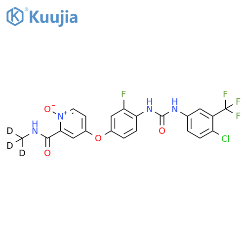 Regorafenib (Pyridine)-N-oxide-d3 structure
