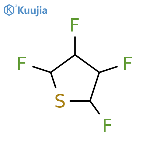 2,3,4,5-tetrafluorotetrahydrothiophene structure