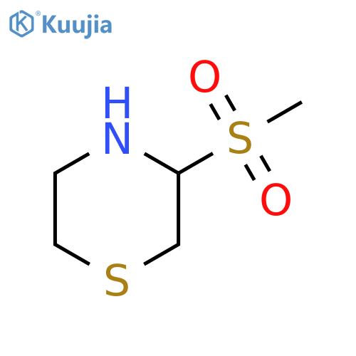 3-methanesulfonylthiomorpholine structure