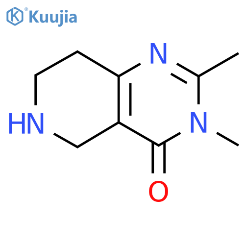 2,3-Dimethyl-5,6,7,8-tetrahydropyrido[4,3-d]pyrimidin-4(3H)-one structure