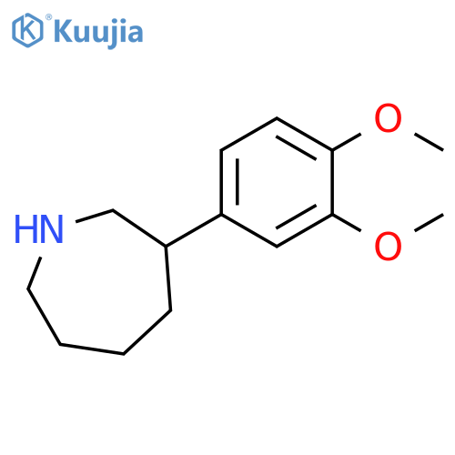 3-(3,4-dimethoxyphenyl)azepane structure