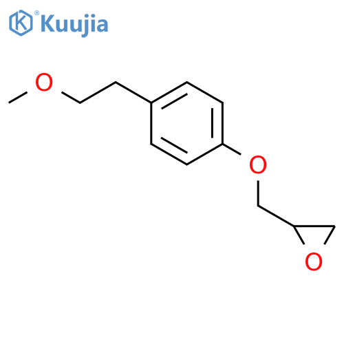 (R)-3-4-(2-Methoxyethyl)phenoxy-1,2-epoxypropane structure