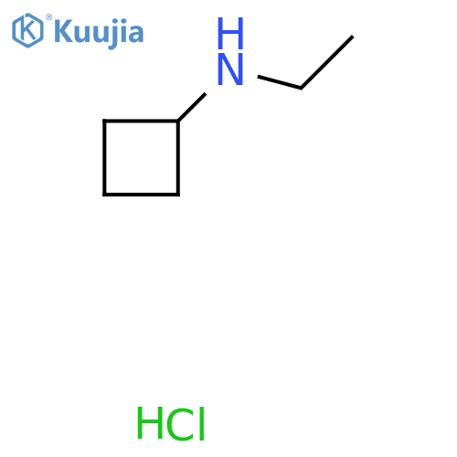 N-ethylcyclobutanamine hydrochloride structure