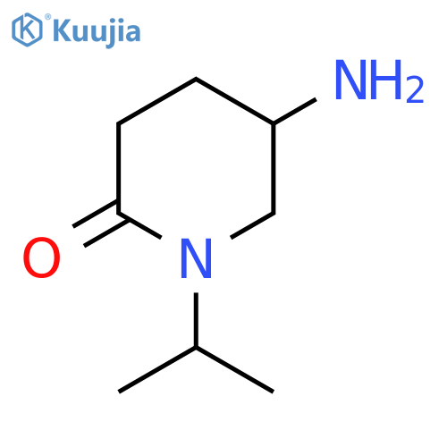5-Amino-1-(propan-2-yl)piperidin-2-one structure