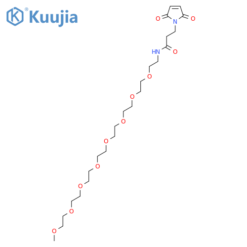 m-PEG8-Mal structure
