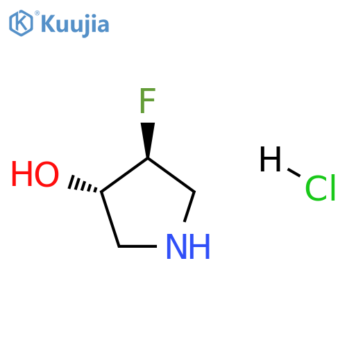 trans-4-fluoropyrrolidin-3-ol structure