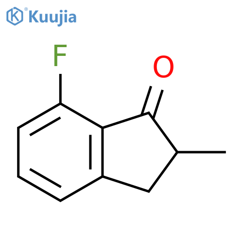 7-Fluoro-2-methyl-2,3-dihydro-1H-inden-1-one structure