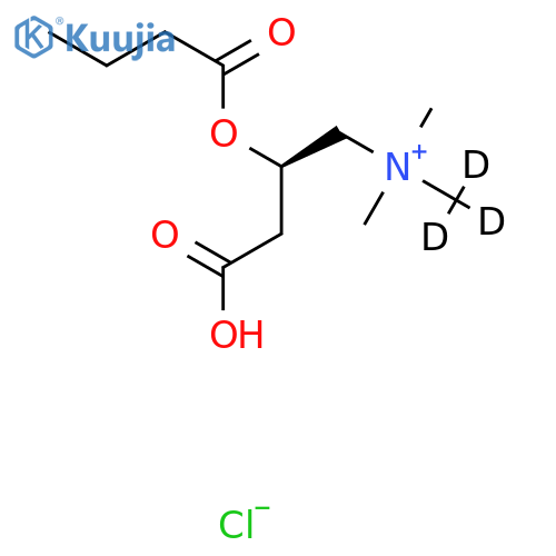 Butyryl-L-carnitine-d structure
