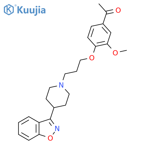 Desfluoro Iloperidone (Impurity) structure