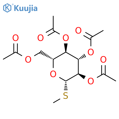 Methyl 2,3,4,6-Tetra-O-acetyl-1-thio-β-d-glucopyranoside structure