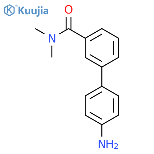 3-(4-Aminophenyl)-N,N-dimethylbenzamide structure