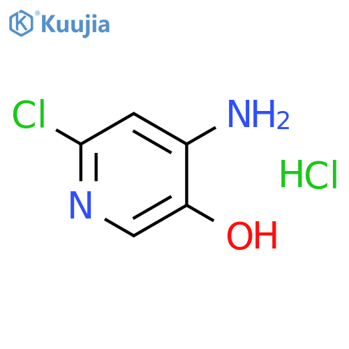4-Amino-6-chloropyridin-3-ol hydrochloride structure