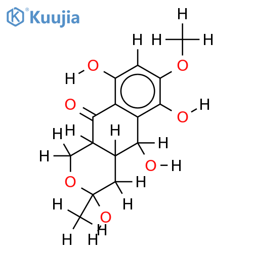 (3R,4aS,5S,10aR)-5-hydroxydihydrofusarubin D structure