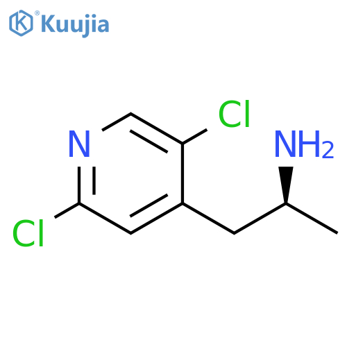 (2S)-1-(2,5-dichloropyridin-4-yl)propan-2-amine structure