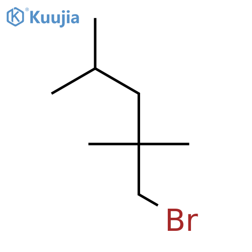 1-bromo-2,2,4-trimethylpentane structure