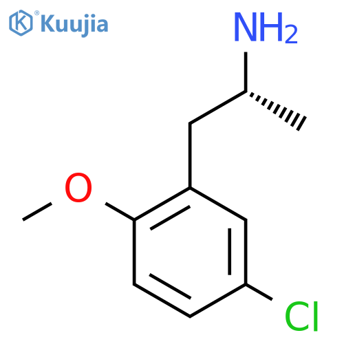 (2R)-1-(5-chloro-2-methoxyphenyl)propan-2-amine structure