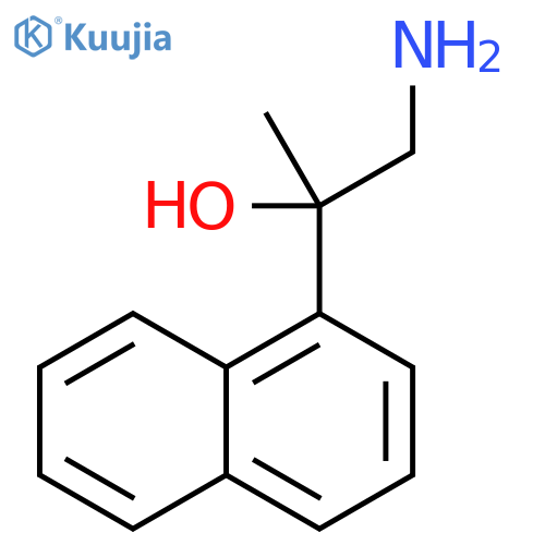 1-amino-2-(naphthalen-1-yl)propan-2-ol structure