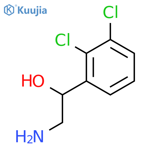 2-amino-1-(2,3-dichlorophenyl)ethan-1-ol structure