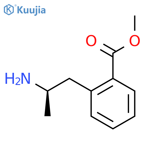 methyl 2-(2R)-2-aminopropylbenzoate structure