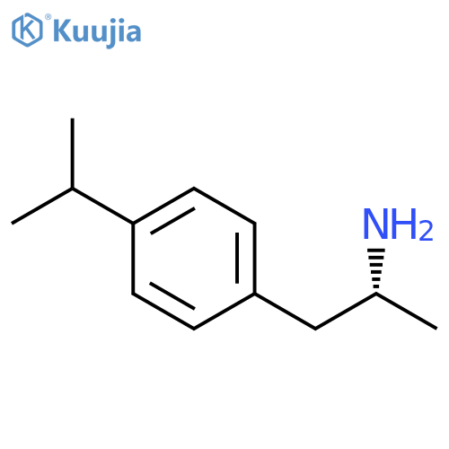 (2R)-1-4-(propan-2-yl)phenylpropan-2-amine structure
