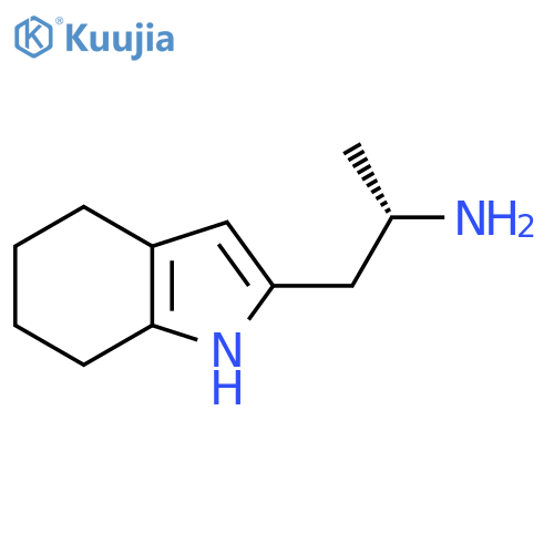 (2S)-1-(4,5,6,7-tetrahydro-1H-indol-2-yl)propan-2-amine structure