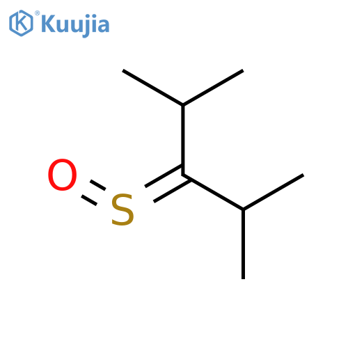3-Pentanethione, 2,4-dimethyl-, S-oxide structure