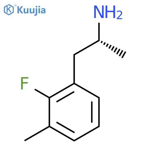 (2R)-1-(2-fluoro-3-methylphenyl)propan-2-amine structure