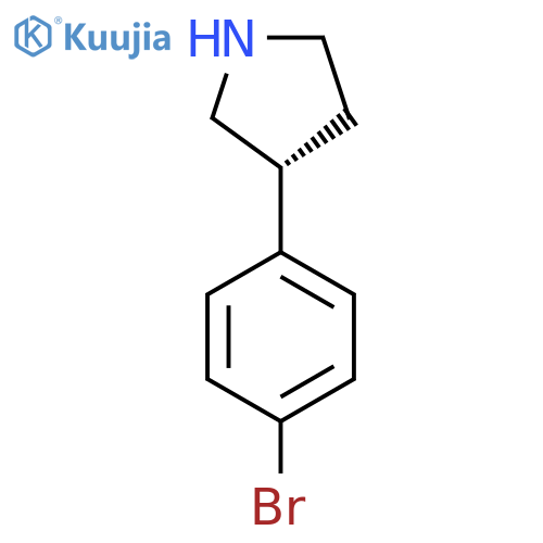 (R)-3-(4-Bromophenyl)pyrrolidine structure