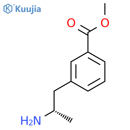 methyl 3-(2S)-2-aminopropylbenzoate structure