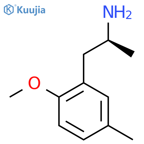 (2S)-1-(2-methoxy-5-methylphenyl)propan-2-amine structure