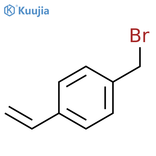 4-Vinylbenzyl Bromide (stabilized with TBC, ~90%) structure