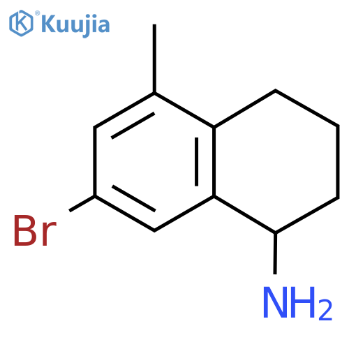 7-BROMO-5-METHYL-1,2,3,4-TETRAHYDRONAPHTHYLAMINE HCl structure